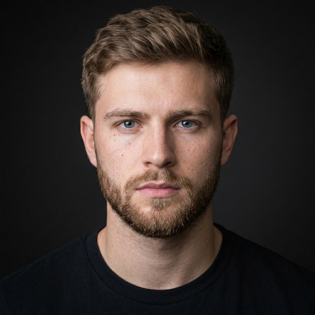 Theo Nikolas, senior barber at Bright & Co Barbers